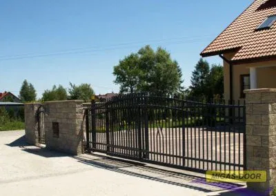 brama ogrodzeniowa teleskopowa