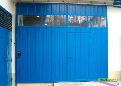 brama podwieszana przesuwna trapez