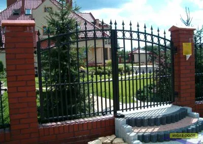 furtka dwuskrzydlowa