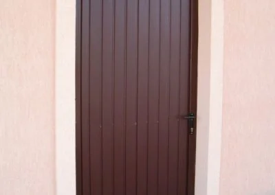 drzwi stalowe trapez