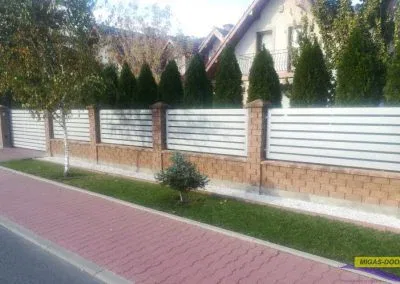 ogrodzenie przesla nowoczesne profil 100