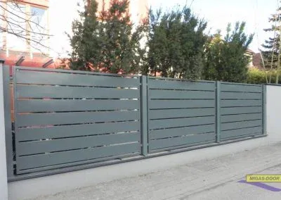 przesla ogrodzeniowe blacha gladka