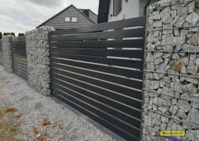 przeslo ogrodzenie nowoczesne