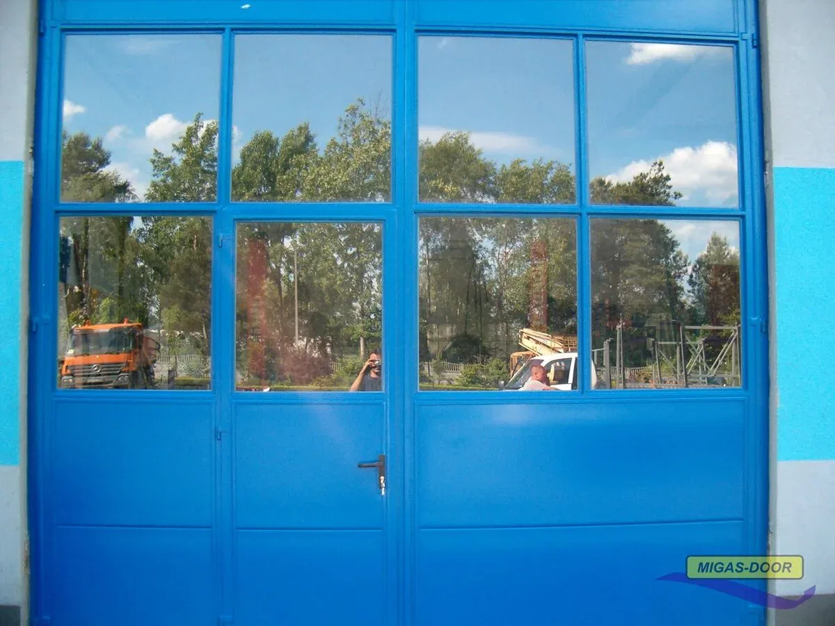 bramy dwuskrzydlowe z furtką