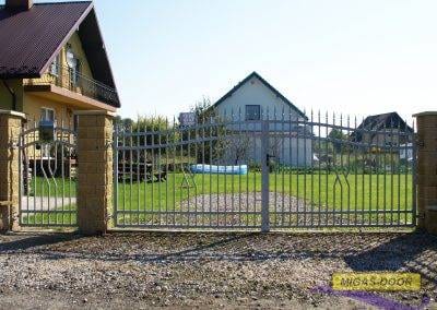 brama-ogrodzeniowa-dwuskrzydlowa-ocynk