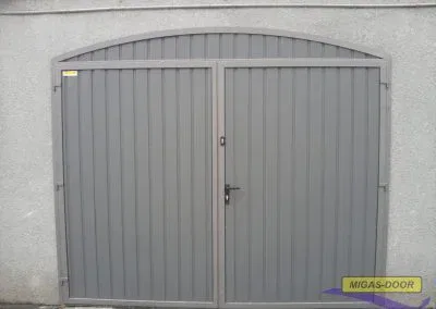 brama dwuskrzydlowa trapez_