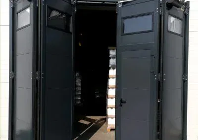 Brama harmonijkowa Stargard Szczeciński