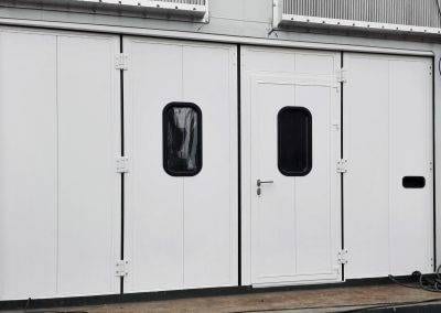 brama harmonijkowa na barce