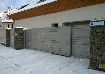 brama teleskopowa aluminium