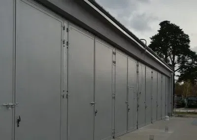 bramy dwuskrzydlowe blacha gladka