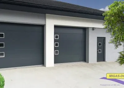 bramy segmentowe antracyt