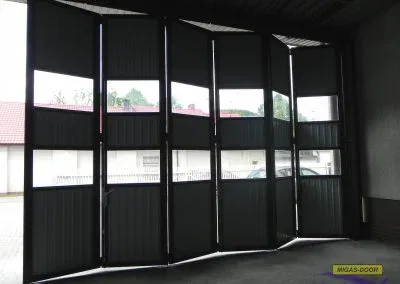 harmonijka trapez drzwi okna