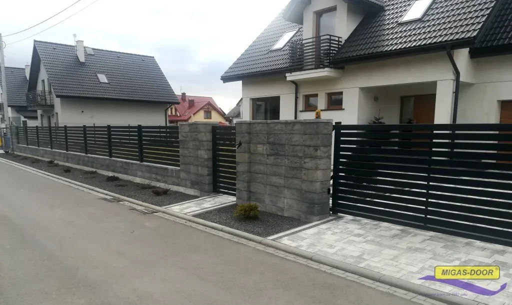 ogrodzenie nowoczesne profil