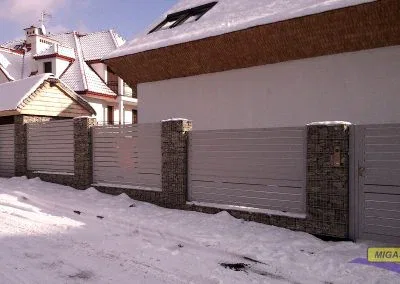 ogrodzenie profil aluminium