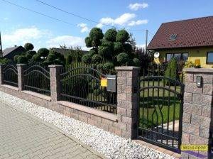 ogrodzenie stalowe profil lux