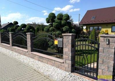 ogrodzenie stalowe profil lux