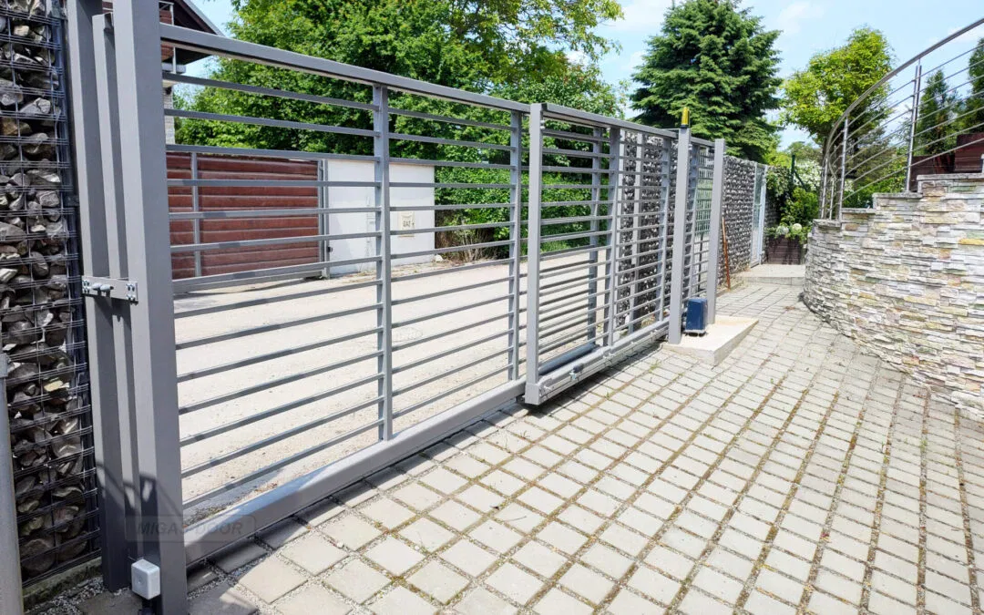 Brama ogrodzeniowa teleskopowa Migas-Door