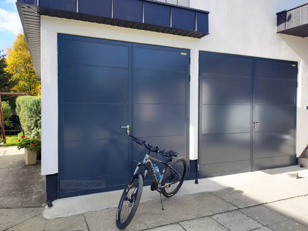 Bramy garażowe dwuskrzydłowe