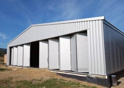 brama harmonijkowa do hangaru migas door