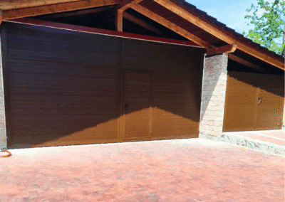 bramy dwuskrzydłowe RAL 8014