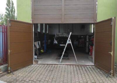 brama rozwierana 4 skrzydłowa