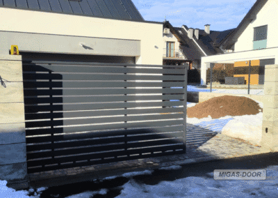 półotwarta brama przesuwna nowoczesna formuła