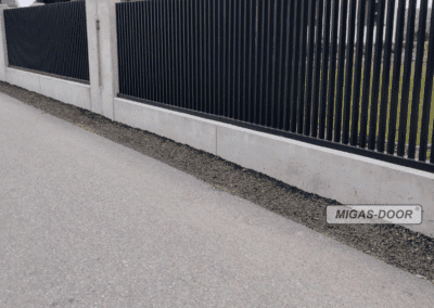 przęsła ogrodzeniowe palisadowe