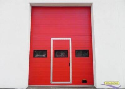 brama segmentowa z furtka