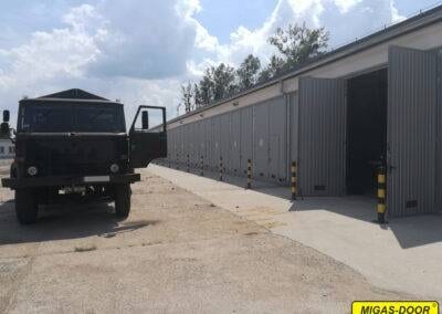 brama dwuskrzydłowa dla wojska