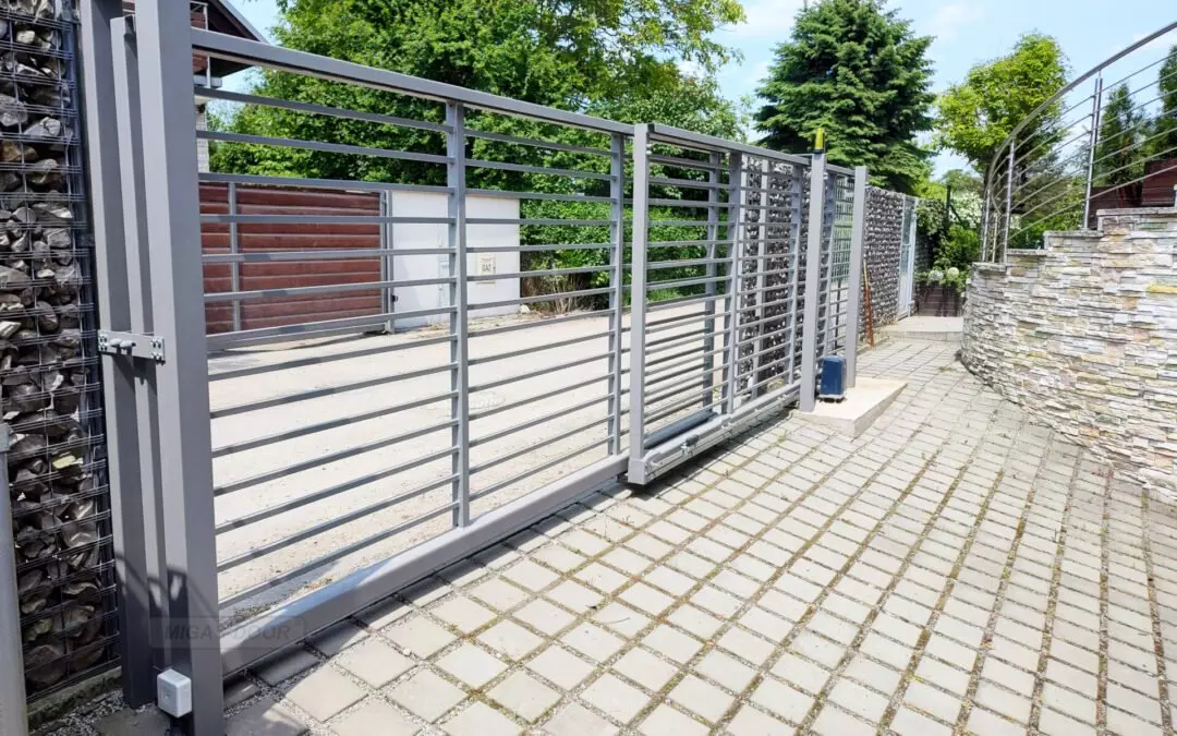 Brama ogrodzeniowa teleskopowa Migas-Door